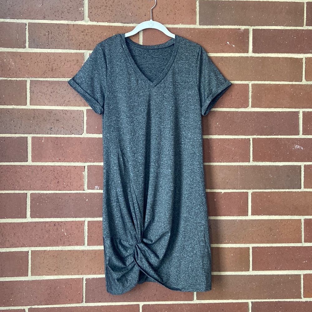 Grey tshirt dress NWOT